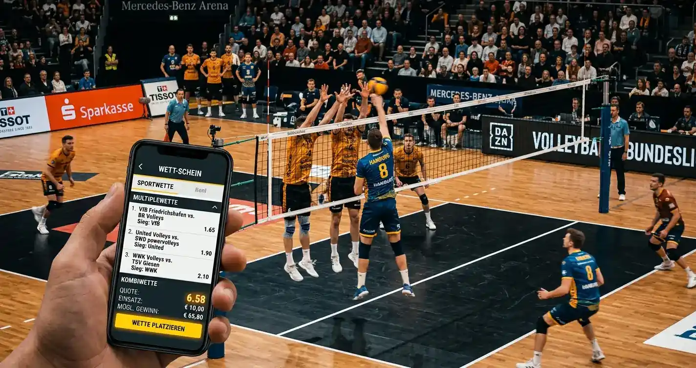 Volleyball Kombiwetten Leitfaden 2026: Berechnung, Strategie und GGL-Rechtslage für deutsche Wettende