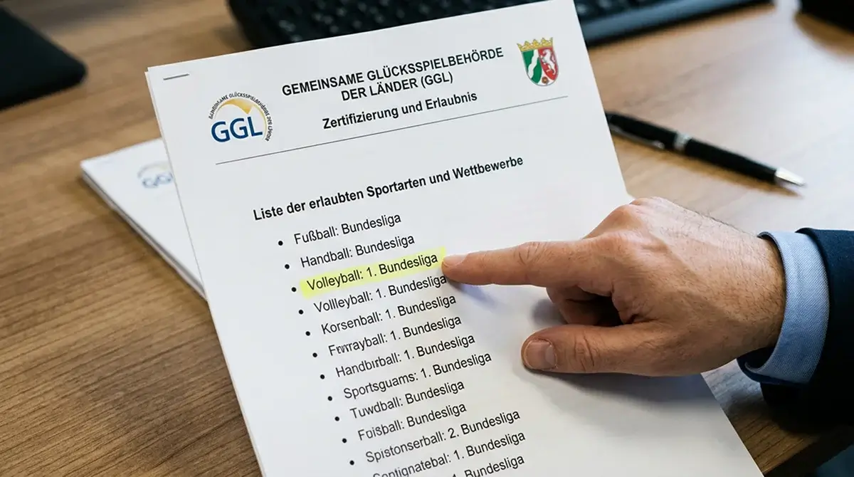 GGL-Zulassung der 1. Volleyball Bundesliga – offiziell freigegebene Wettmärkte in Deutschland