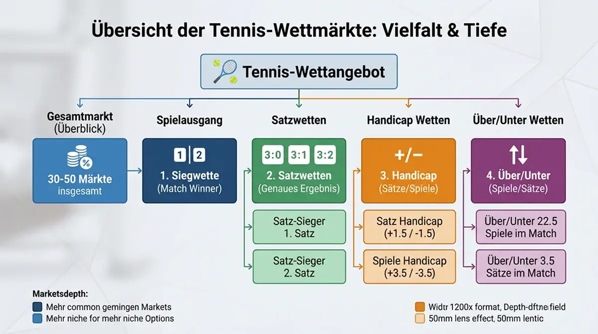 Markttiefe der 1. Volleyball Bundesliga – verfügbare Wettmärkte pro Spiel bei deutschen Anbietern