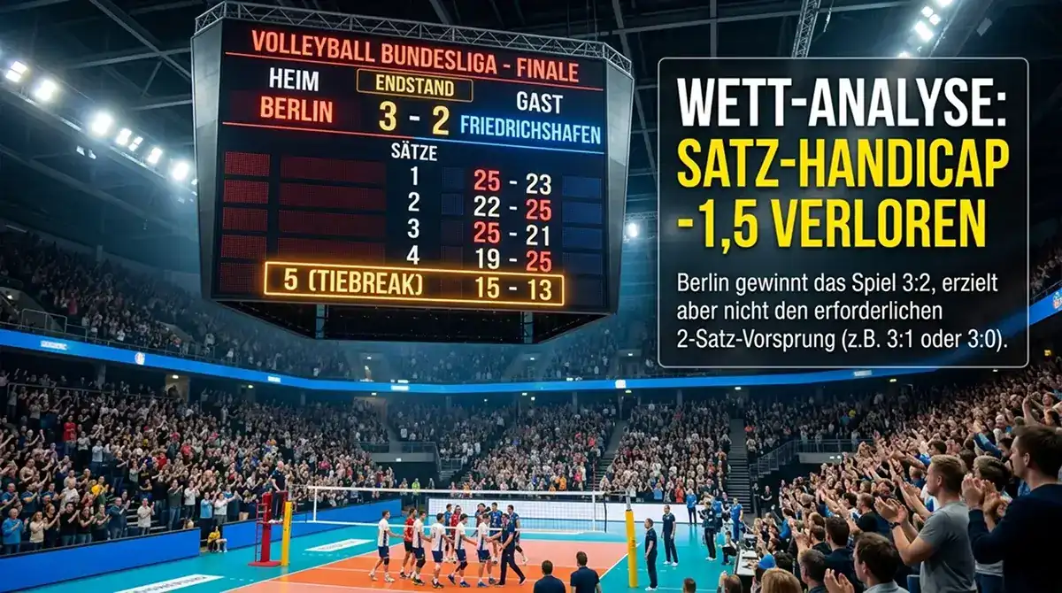 Risiken bei Volleyball Handicap-Kombiwetten – Fallstricke bei Satz-Handicap und 3:2-Ergebnissen