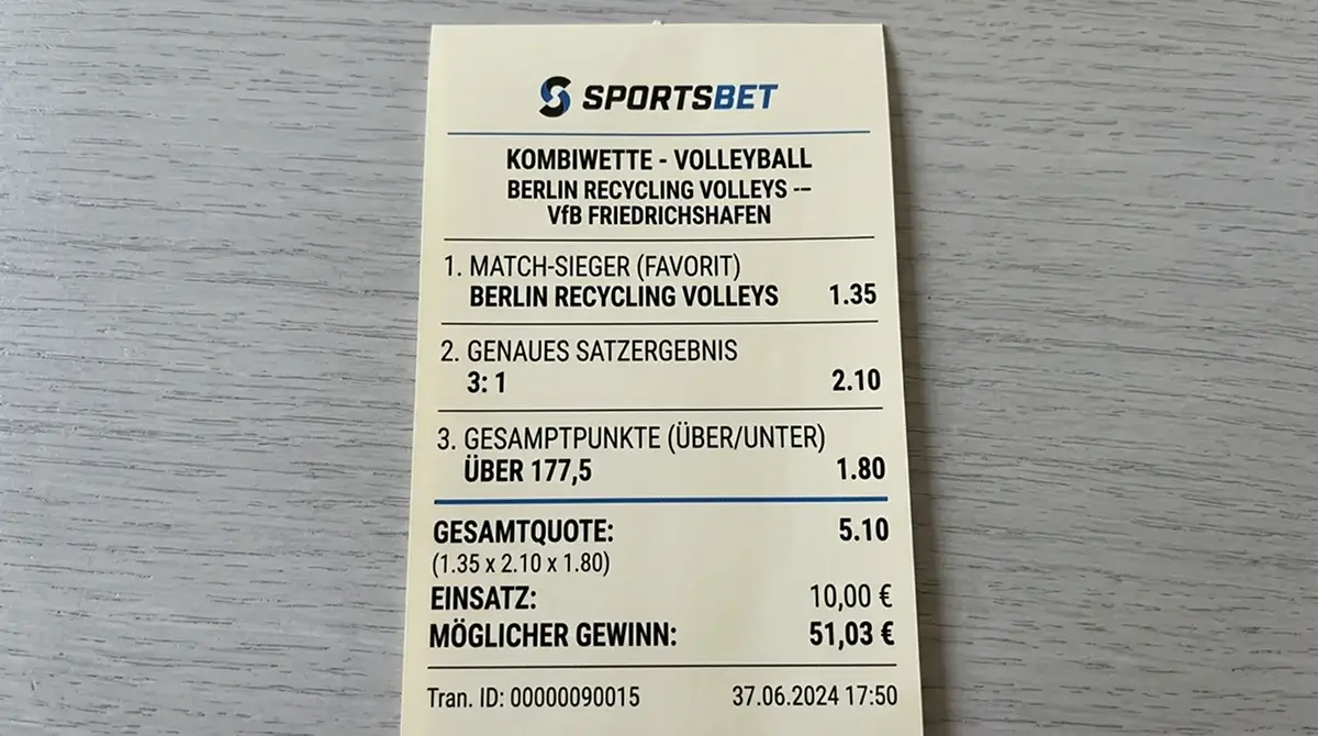 Sinnvolle Marktauswahl für Volleyball Same-Game-Parlays – kohärente Thesen für Kombischeine