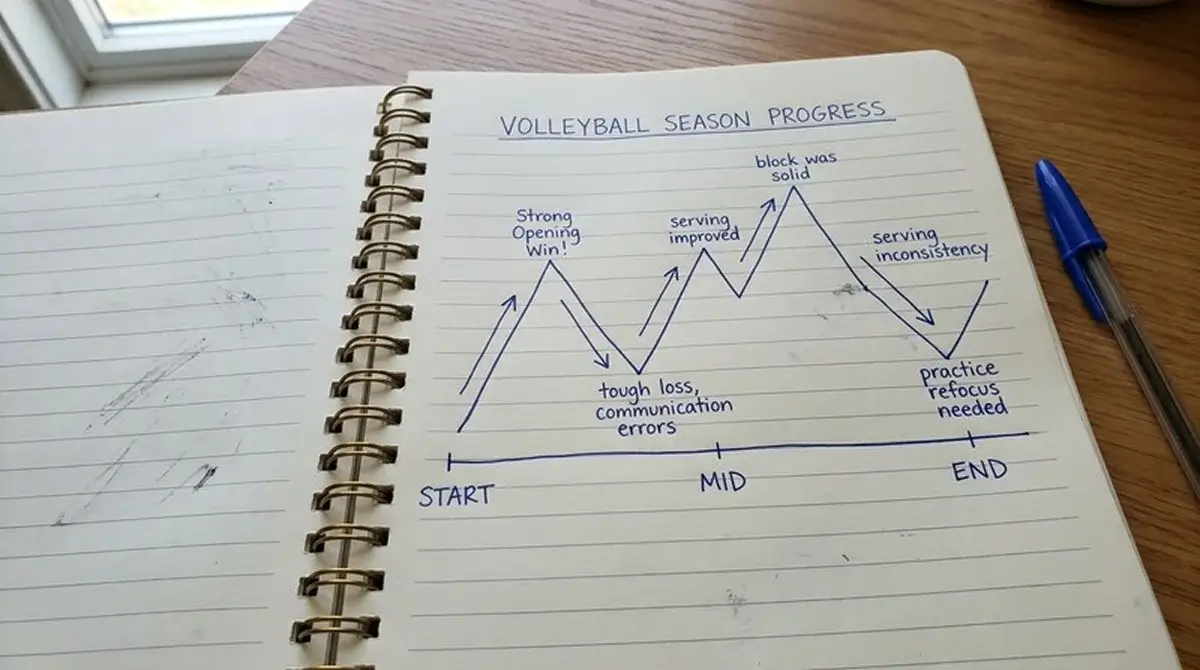 Formanalyse für Volleyball Wettanalyse – Saisonverlauf und aktuelle Ergebnisserie beider Teams